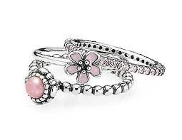 Pandora Jewelry 60 Off 10 200 Visit Pandora Rings Forever Pink Cz Band Cherry Blossom Flower B Pandora Rings Pandora Rings Stacked Pandora Jewelry