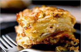 Leeks That Stayed In Bed All Winter Come Out To Play Published 2011 Potato Leek Gratin Food Recipes