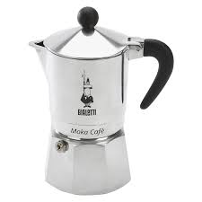 Bialetti 3 Cup Moka Stovetop Espresso Maker Silver Bialetti Espresso Maker Moka