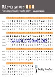 Wingdings Webdings Character Map Pdf Free 1 Pages
