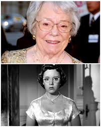 Barbara Morton (played by Patricia Hitchcock) wears the iconic glasses that  connect the parallel between her and Marion Hanes in Strangers