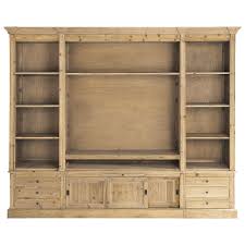 Bibliotheque Meuble Tv En Bois Passy Bibliotheque Meuble Tv Meuble Tv Bois Massif Television