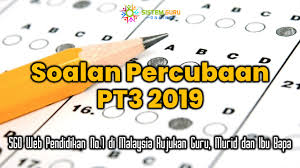 Format baharu dan contoh soalan pt3 2019 via www.malaysiatercinta.com. Soalan Percubaan Pt3 2019 Negeri Terengganu Al Syariah