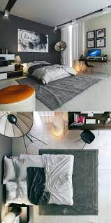 Bedroom Ideas Masculine Bedroom Design With Orange Chair And Abstract Paint Delightful Bedrooms Masculine Bedroom Design Mens Bedroom Decor Home Decor Bedroom