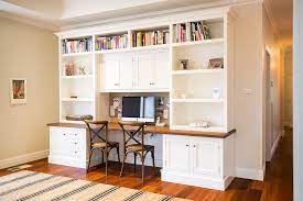 A bunk bed is a type of bed in which one bed frame is stacked on top of the other, allowing two beds to occupy floor space intended for just one bed. Ashburton Desk And Study Nook Traditional Home Office Melbourne By Steding Interiors Joinery Houzz