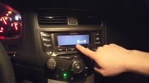 Many aftermarket stereo companies make radio units for the accord, or you can replace th. Honda 2003 Radio Code 11 2021