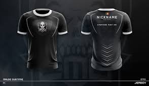 Jersey Esport Team Mockup On Behance Sport Shirt Design Soccer Outfits Jersey Design