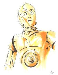 Star Wars C3po Art C3po Art Star Wars Badassness Pinterest Star Wars Drawings Star Wars Illustration Star Wars Art