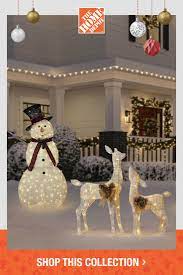 Complete Your Holiday Look With Decor From The Home Depot Home Depot Christmas Decorations Outside Christmas Decorations Christmas Decorations Diy Outdoor