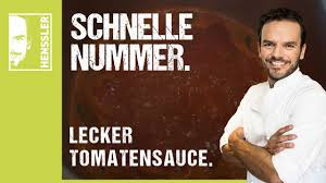 Das ahoi ist ein laden, in dem sich jeder ein stück wieder findet, wo der. Schnelles Tomatensauce Rezept Von Steffen Henssler Youtube