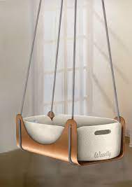 Culla Sospesa E Lettino Montessori Ecologico Hanging Cradle Hanging Crib Baby Design