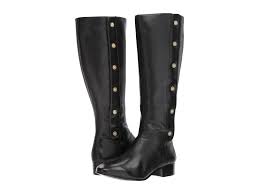 nine west oreyan wide calf black leather view the size chart