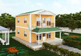 Cift Katli Prefabrik Ev 122 M Evler Sayfiye Evleri Villa