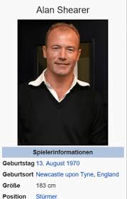 Alan shearer takes the mick out of mark chapman after saying that his celebration wasn't imagnative. Alan Shearer Ein Englischer Fussballgott Und Seine Karriere