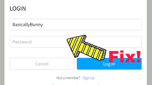How To Fix The Login Glitch On Roblox Youtube