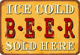 Vintage Style Tin Sign Ice Cold Beer Royalty Free Cliparts Vectors And Stock Illustration Image 13926754