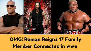 Wwe superstars for hope reception 2019. Omg Roman Reigns 17 Family Member Connected In Wwe Roman Reigns Family Tree Top List Sports