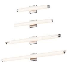 Tubicen led dimmable bathroom vanity light, modern linear bathroom sconce, vanity wall light fixuture over mirror, metal vanity bar light. Modern Vanity Lights And Bath Bars Ylighting