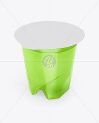 Webstockreview provides you with 15 free cups clipart bashi. Jelly Cup Mockup In Cup Bowl Mockups On Yellow Images Object Mockups