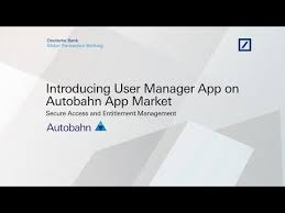 Autobahn app fürs smartphone ohne navigation: Autobahn User Manager Introduction Youtube
