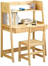 We did not find results for: Amazon Com Table Chair Sets Home Study Desk Student Writing Desk Study Table And Chair Solid Wood Desk Bedroom Desk And Chair Set Can Be Lifted With Bookshelf Color Wood