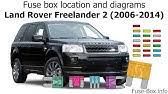 2006 2013 cigar lighter power outlet fuses in the lexus is250 is350 are the fuses 10 cig cigarette lighter and 11 pwr outlet power outlet in the passenger compartment fuse. Land Rover Discovery 3 2004 2009 Fuse Box Diagrams Youtube