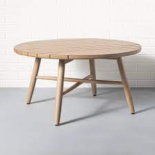 29 list list price $501.00 $ 501. Outdoor Round Wood Coffee Table Natural Hearth Hand With Magnolia Target