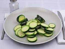 Maybe you would like to learn more about one of these? Calories In 1 75 Cup Of Zucchini Courgette Fresh
