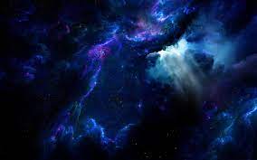 Muralsyourway.com has been visited by 10k+ users in the past month Rays Shining Through Blue Space Nebula Hd Wallpaper Background Image 1920x1200