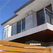 Continuous top railing glass deck. Glass Balustrade Outdoor Stainless Steel Glass Balcony Railing Glass Railing Fittings Glass Railing Partsglass Railing Posts Aliexpress