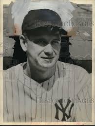 1946 Press Photo Jerry Priddy Second 2nd Baseman New York Yankees MLB Player