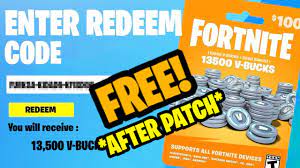 Weaponless players airdrop from a battle bus that crosses the game's map. Free 13 500 V Bucks Gift Card Redeem Code Glitch After Patch Youtube