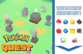 Here at biggest pokemon quest fan site we collected full cooking recipes list in the game. The List Of All Pokemon Quest Recipes For The Cooking Cauldron Kill The Game
