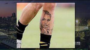 As in, utterly wrong, on many levels. Footy On Nine Josh Caddy S Leg Tattoo Facebook