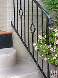 Maybe you would like to learn more about one of these? The Quickest Way To Update Your Entry Railings Outdoor Exterior Stairs Outdoor Stair Railing