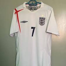 England are one of the two oldest national teams in football; David Beckham World Cup 2006 England Football Shirt Umbro Size Small Men S Fashion Activewear On Carousell