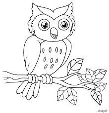 Coloriage Un Hibou Owl Coloring Pages Coloring Books Owls Drawing