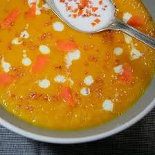 Soupe De Carottes Au Lait De Coco Soupe De Carotte Soupe Hiver Lait De Coco