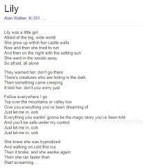 Lily Sarkisinin Bir Kismi Sigdiramadim D Hbjv Gklc Little Girl Song Alan Walker Song Quotes