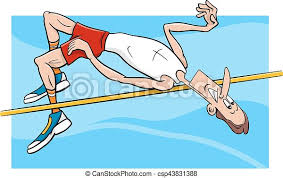 Il y a un anglais, un allemand et un marseillais. Saut En Hauteur Dessin Anime Sportif Eleve Formation Athlete Sportif Dessin Anime Saut Illustrations Ou Canstock