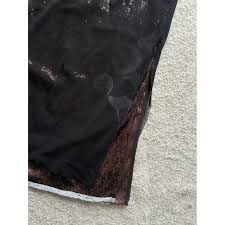 Glitter mid-length skirt Supriya Lele Brown size M International in Glitter 