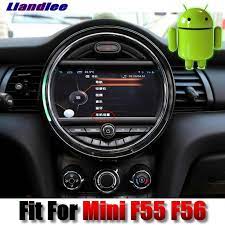For Mini One Cooper S Hatch One F55 F56 2014 2018 Android Car Multimedia Idrive Button Car Radio Stereo Gps 4g Sim Navigation Car Multimedia Player Aliexpress