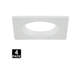 Maybe you would like to learn more about one of these? 4 Inch Interchangeable Trim Ring Recessed Light Fixture Trim For Torchstar Recessed Downlight Square White Pack Of 4 Newegg Com