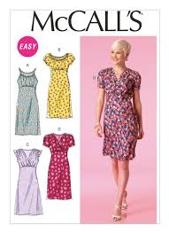 M7116 Pattern Dress Women Dress Sewing Patterns Sewing Pattern Women Dress