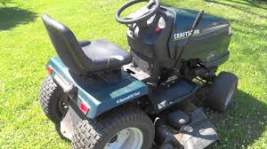 It starts up fine but then sputters and dies. Craftsman Lawn Tractor With Kohler Engine
