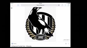 You can download in.ai,.eps,.cdr,.svg,.png formats. How To Draw The Collingwood Magpies Logo Youtube