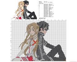Anime cross stitch patterns free download. Manga Themes Sword Art Online Manga Free Download