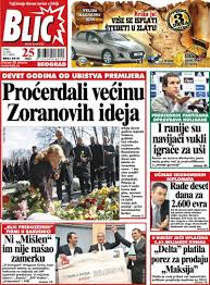 Naslovna Strana Blica Za 13 Mart 2012 Comic Books Book Cover Comic Book Cover