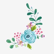 Vector Cartoon Flores Aquarela Pintado A Mao Vetor Gratis E Png Flores Pintadas Arte Flor Pinturas De Flores