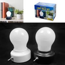 2 Light Bulb Set Portable Lamp Battery Operated Cool Touch Light Closet Lamp Bed Walmart Com Walmart Com